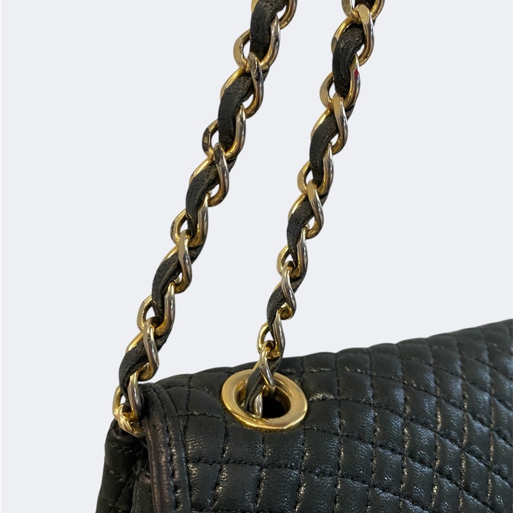 Bally Quilted Lambskin Leather Shoulder Bag Crossbody - Vintage Italian Luxury - Picture 10 of 15